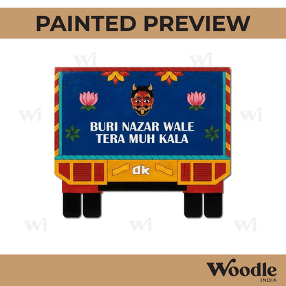 Indian Truck Pre Marked MDF Design 1