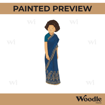 Indira Gandhi Pre Marked MDF Design 1