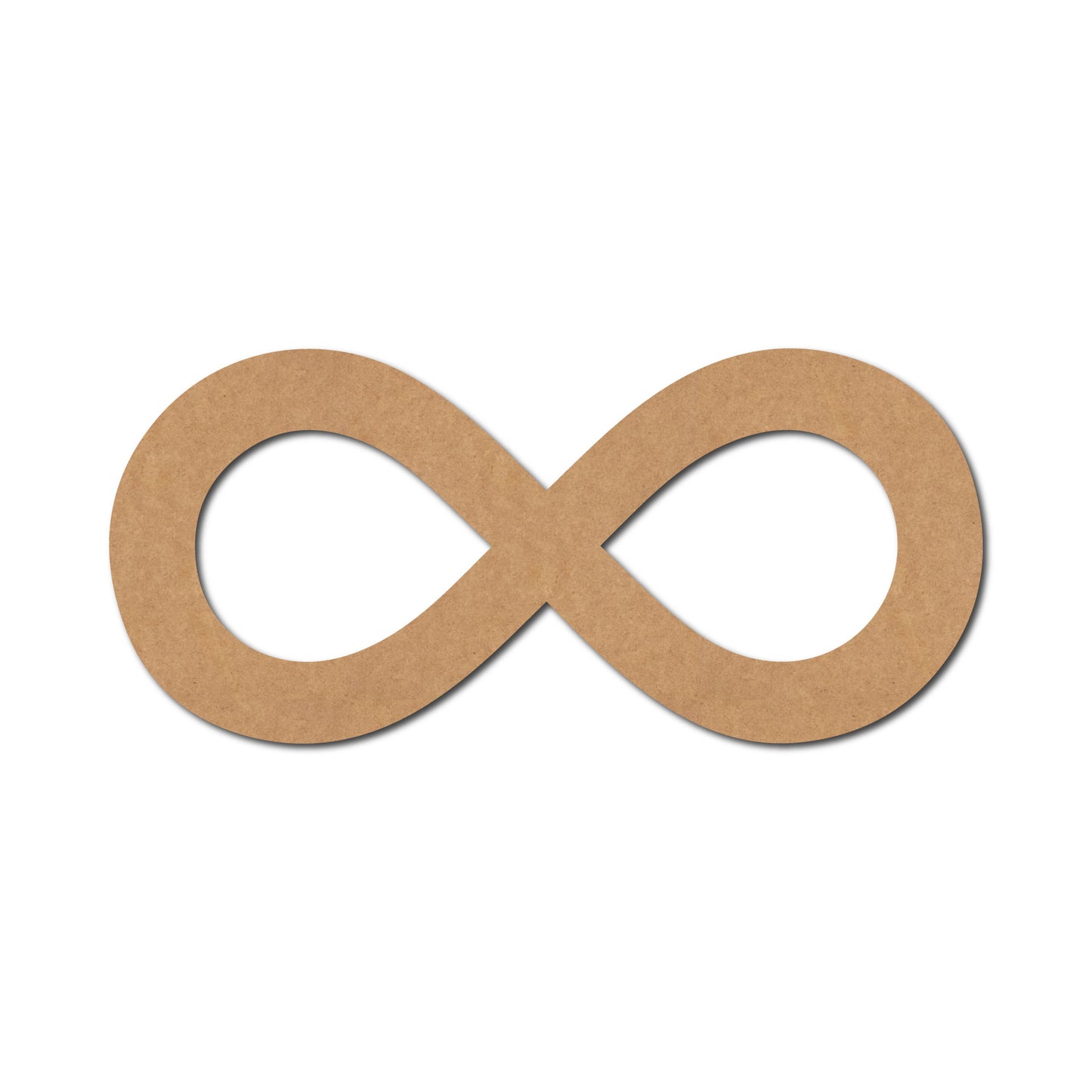 Infinity Symbol Cutout MDF Design 1