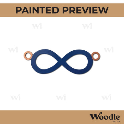 Infinity Symbol Rakhi Cutout MDF Design 1