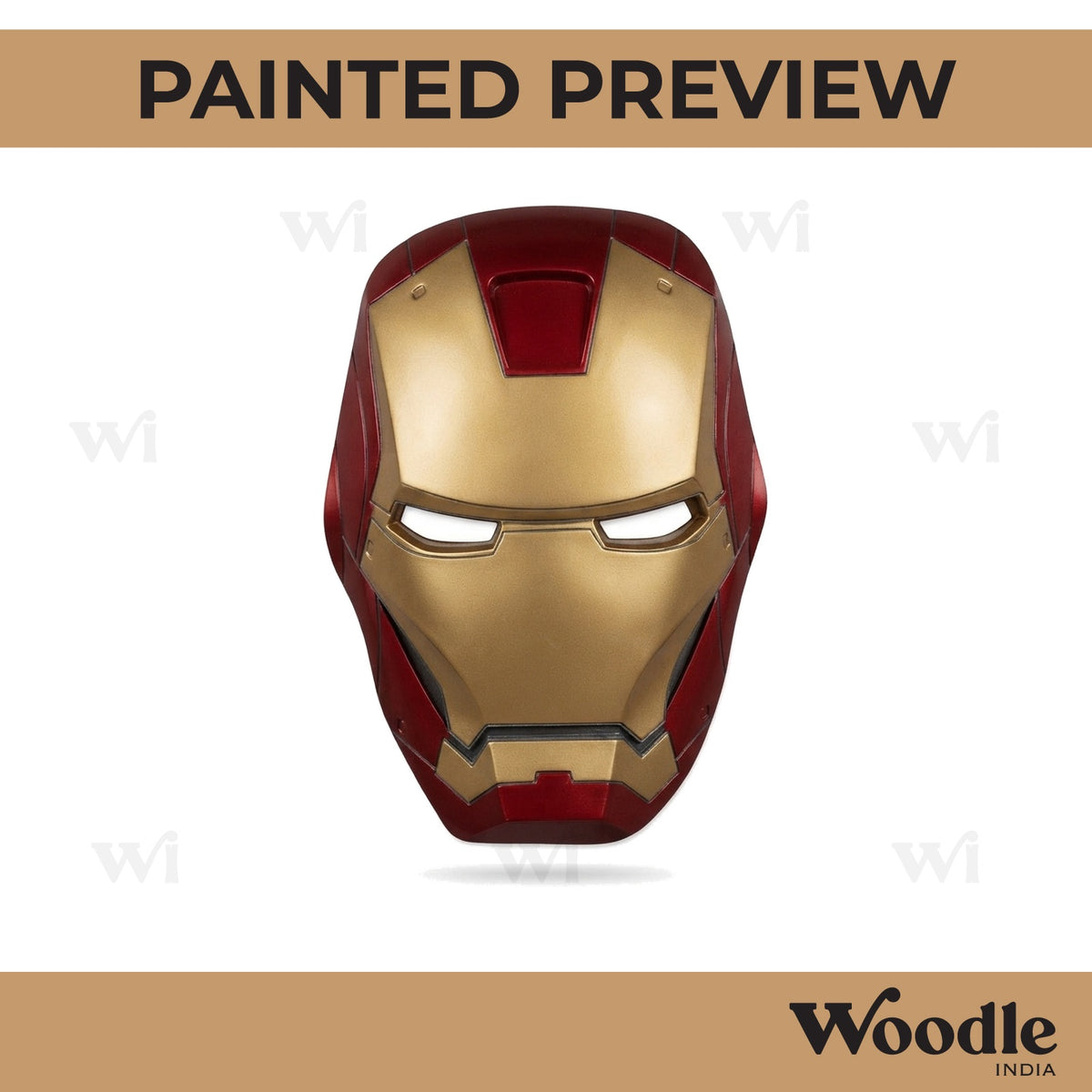 Iron Man Marvel Pre Marked MDF Design 3