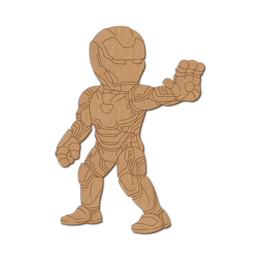 Iron Man Pre Marked MDF Design 1