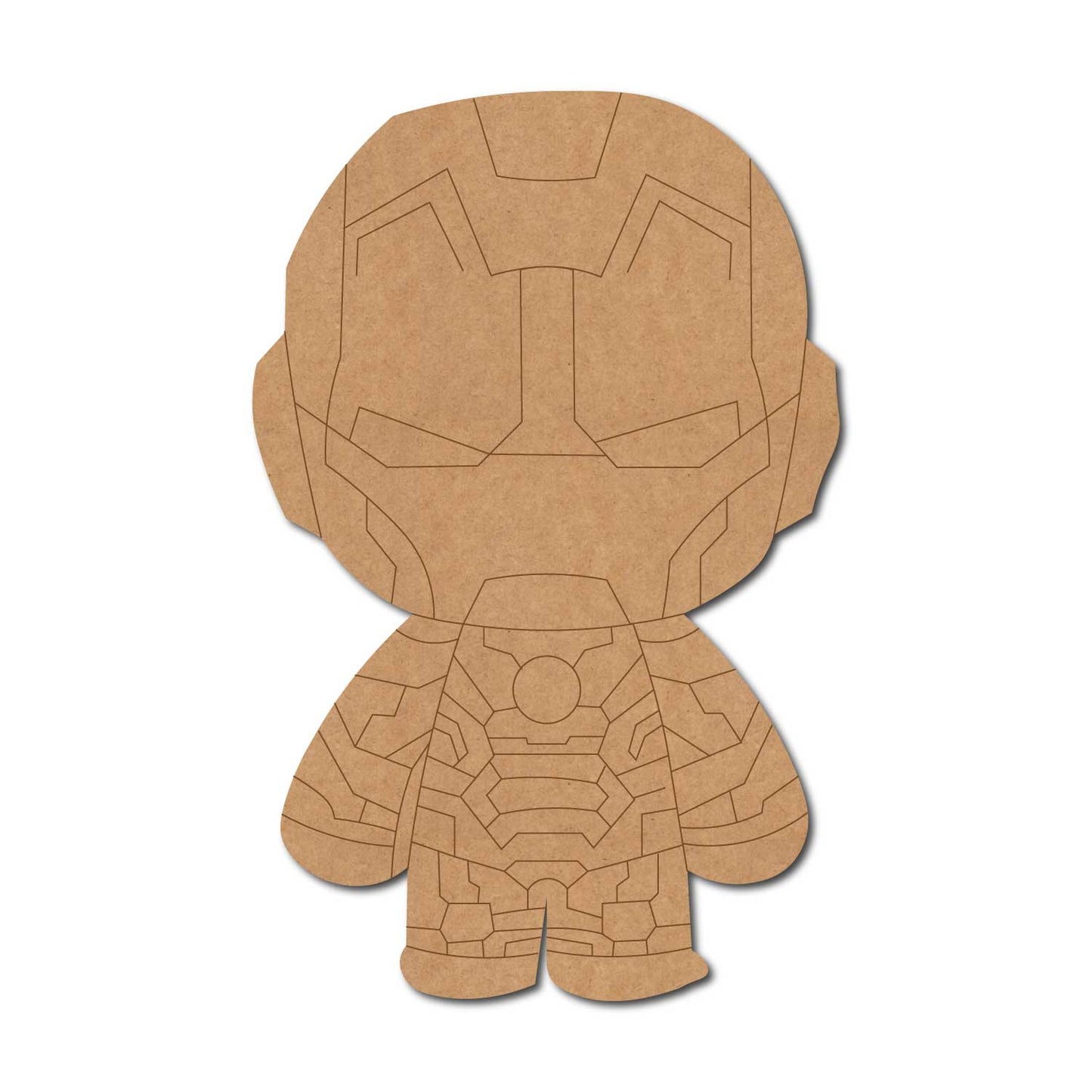 Iron Man Pre Marked MDF Design 2