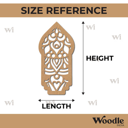 Islamic Lantern Cutout MDF Design 1