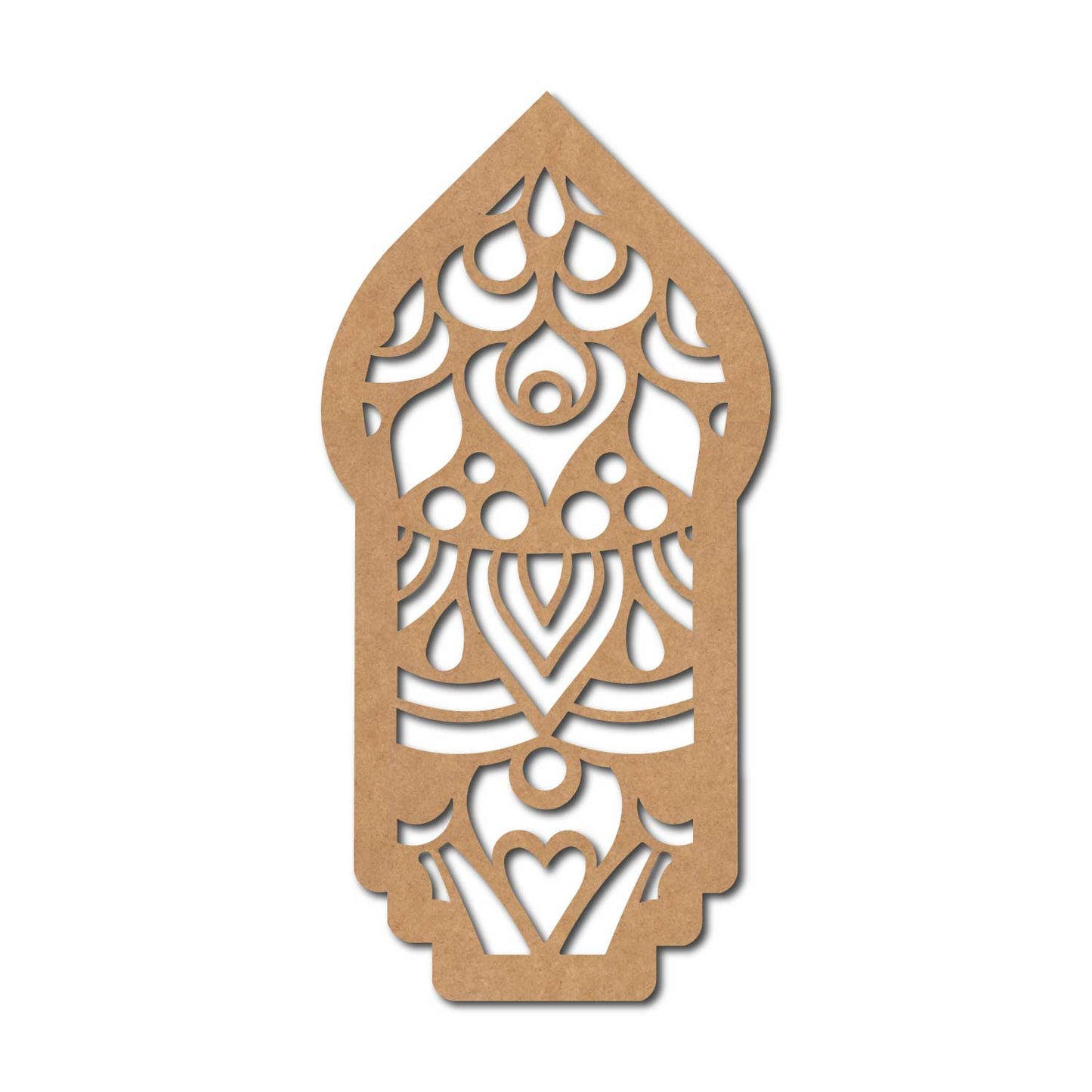 Islamic Lantern Cutout MDF Design 1