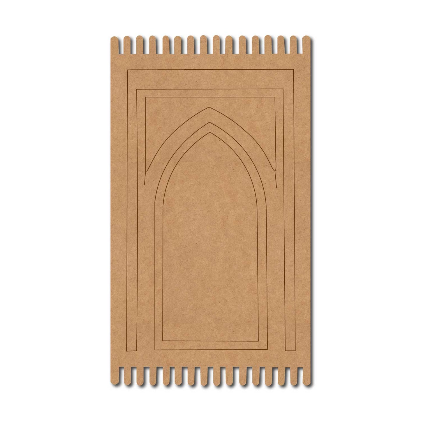 Islamic Prayer Carpet Pre Marked MDF Design 1