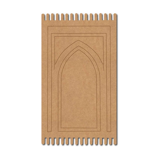 Islamic Prayer Carpet Pre Marked MDF Design 1