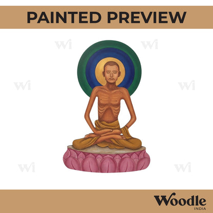 Jain Tirthankara Pre Marked MDF Design 2