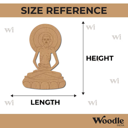 Jain Tirthankara Pre Marked MDF Design 2