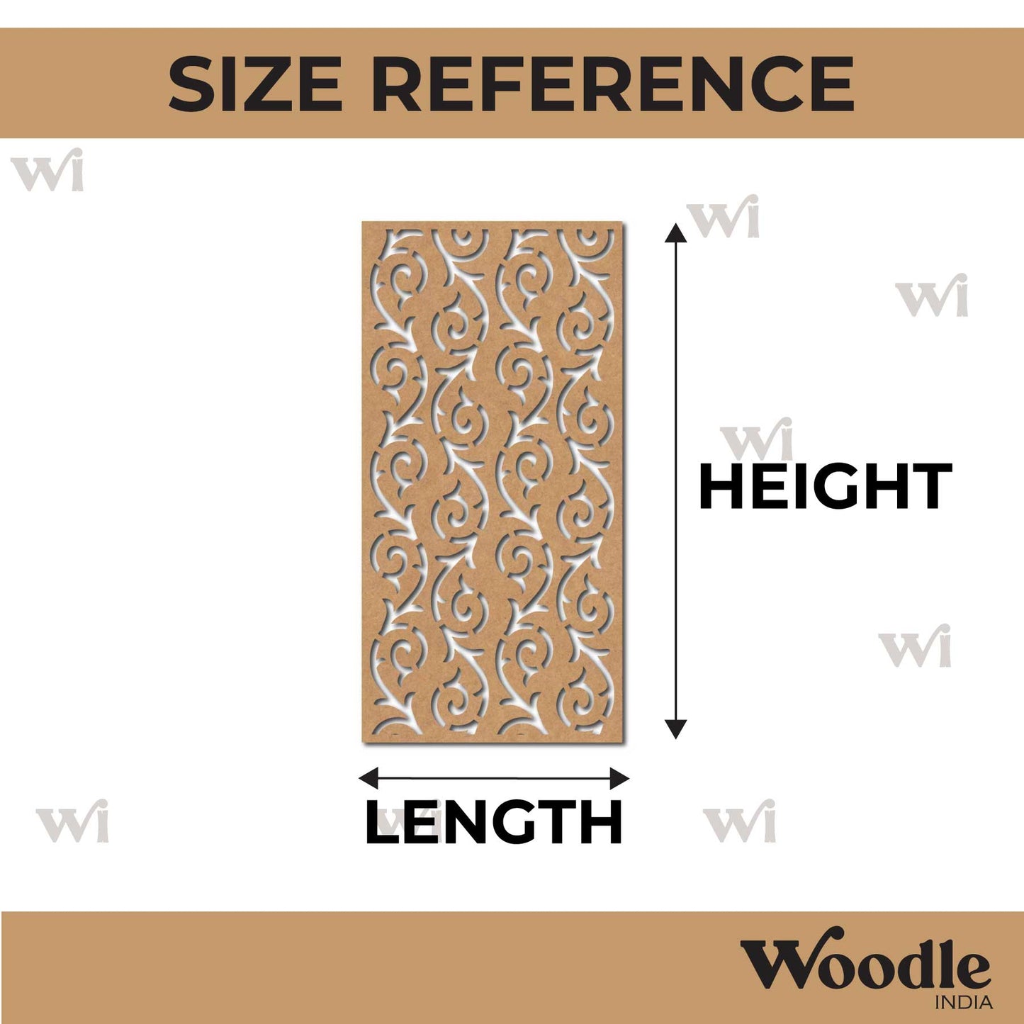 Jali Cutout MDF Design 14