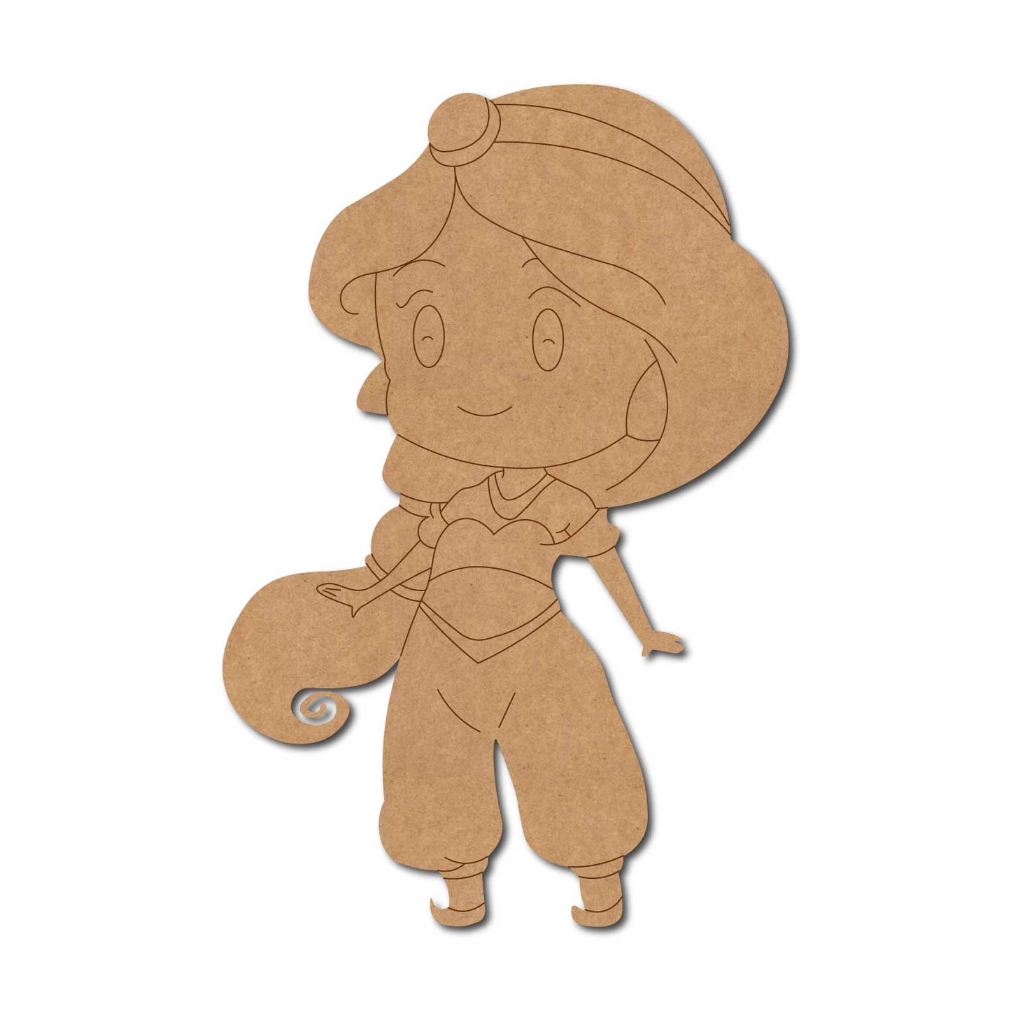 Jasmine Aladdin Pre Marked MDF Design 4