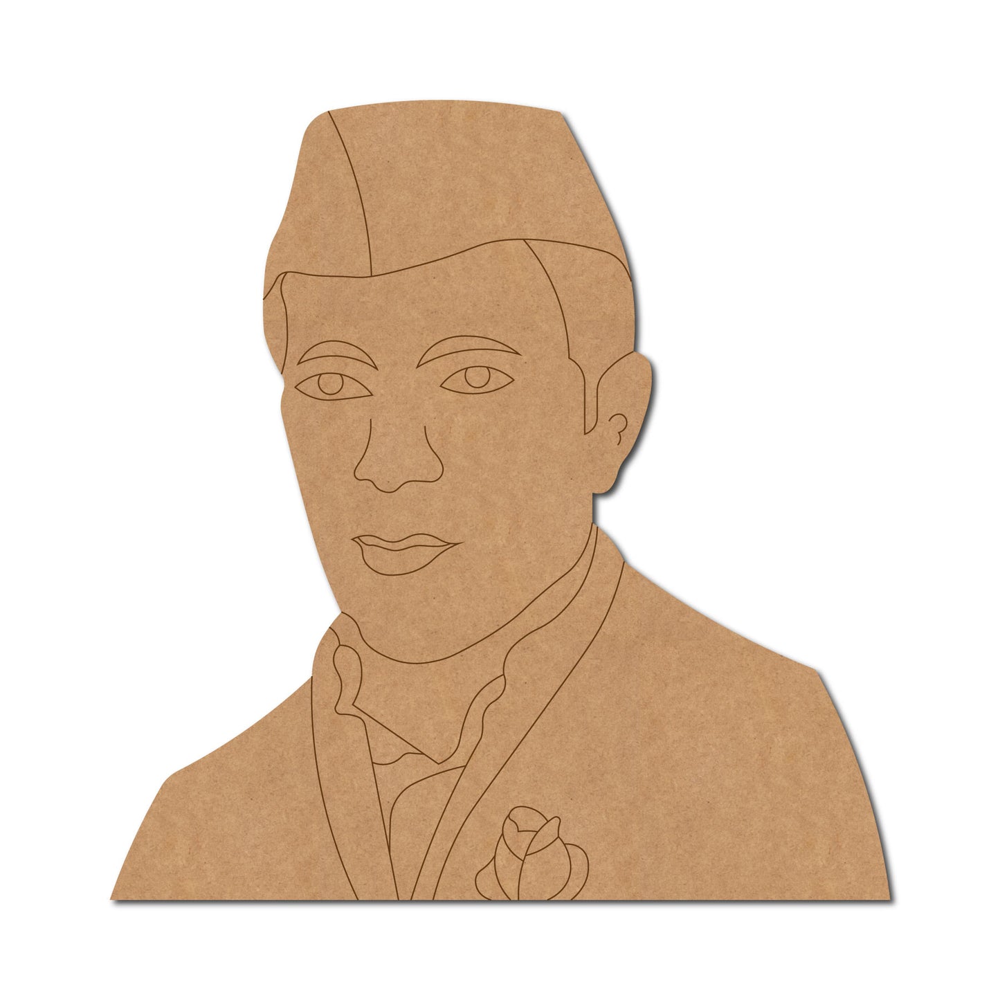 Jawaharlal Nehru Pre Marked MDF Design 2