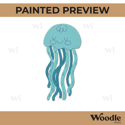 Jelly Fish Pre Marked MDF Design 3