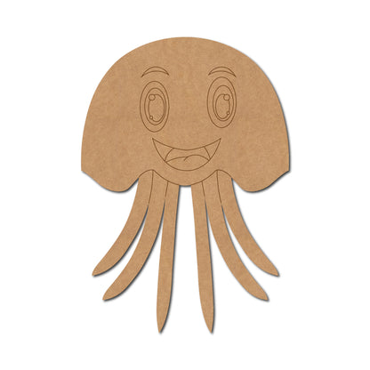 Jelly Fish Pre Marked MDF Design 4