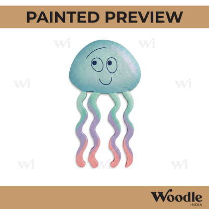 Jelly Fish Pre Marked MDF Design 5
