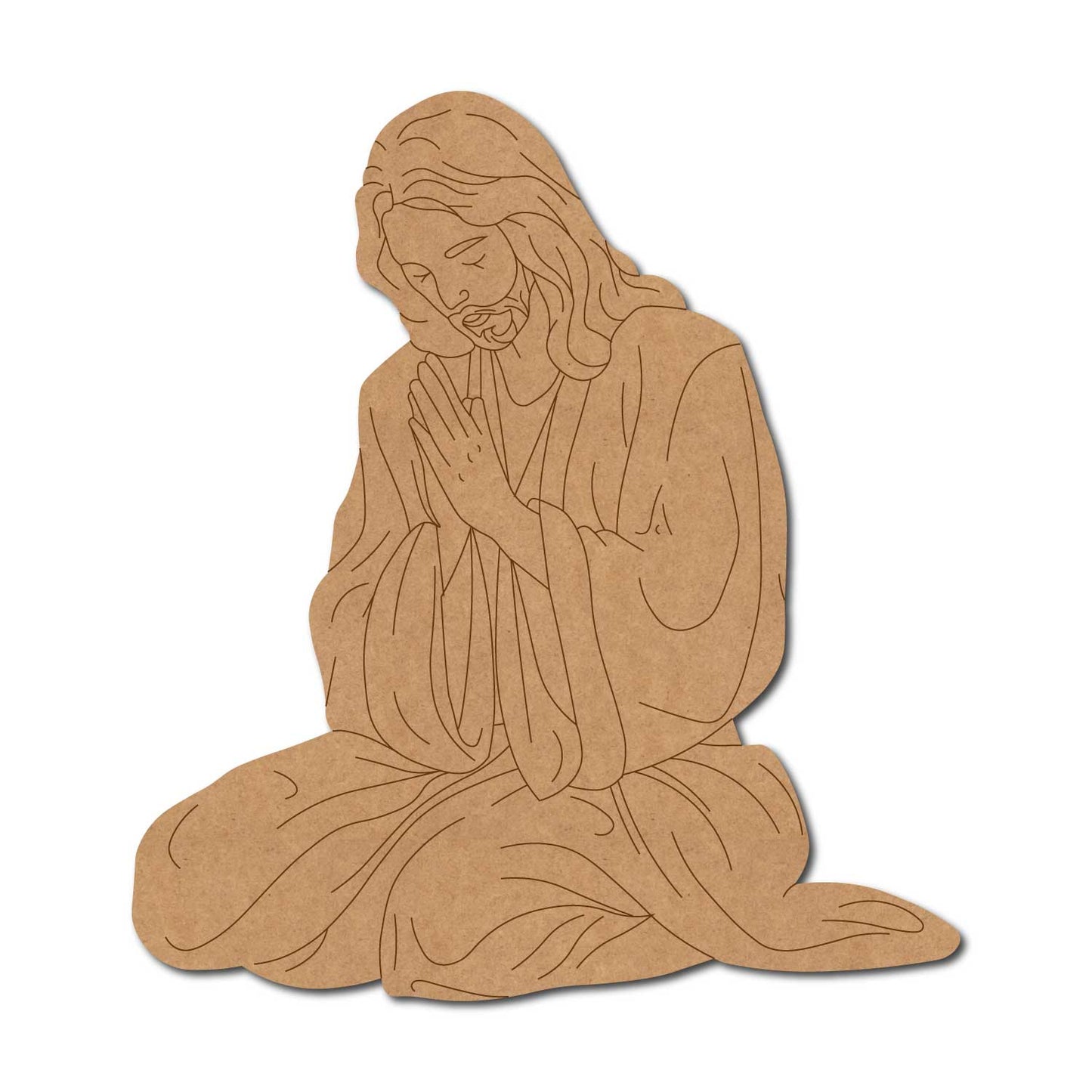 Jesus Christ Pre Marked MDF Design 2