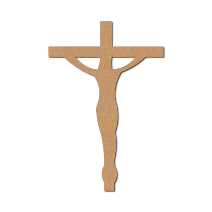 Jesus Cross Cutout MDF Design 1