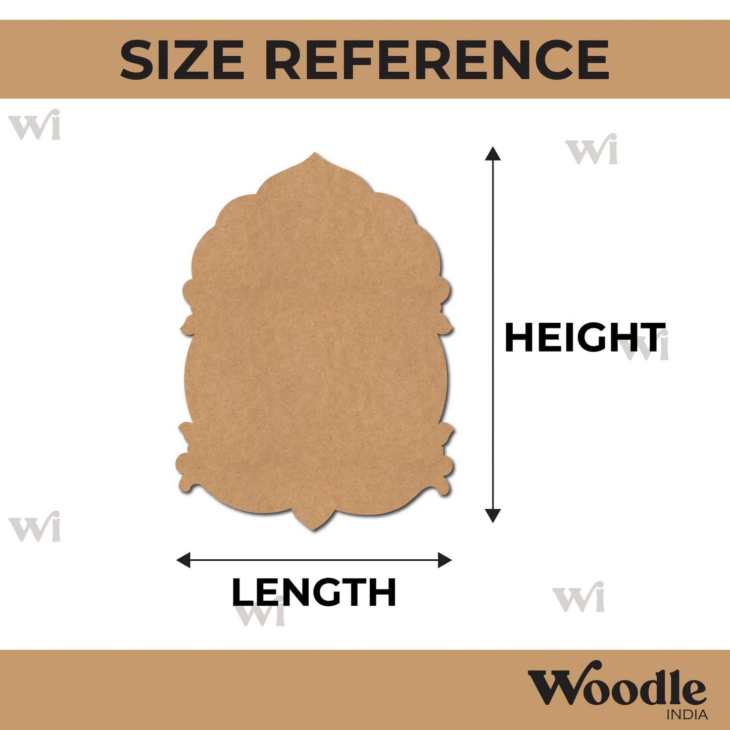 Jharokha Cutout MDF Design 28