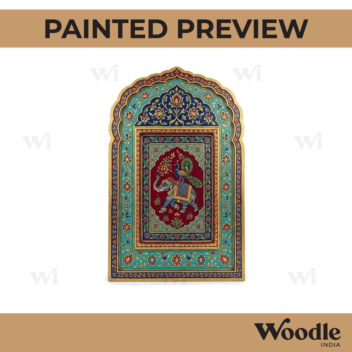 Jharokha Frame MDF Design 3