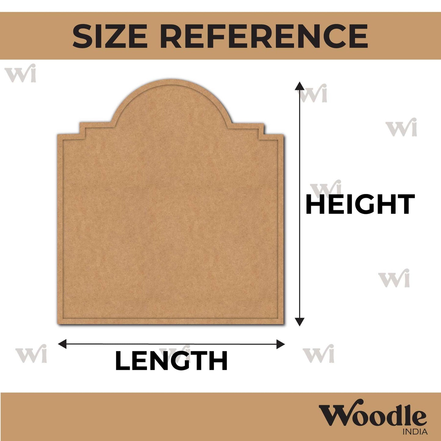 Jharokha Frame MDF Design 4