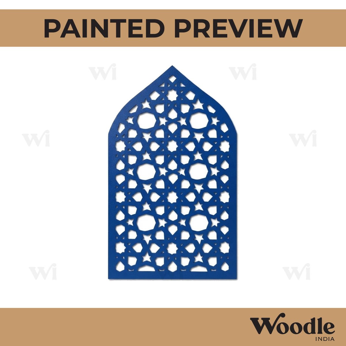 Jharokha Jali Cutout MDF Design 1