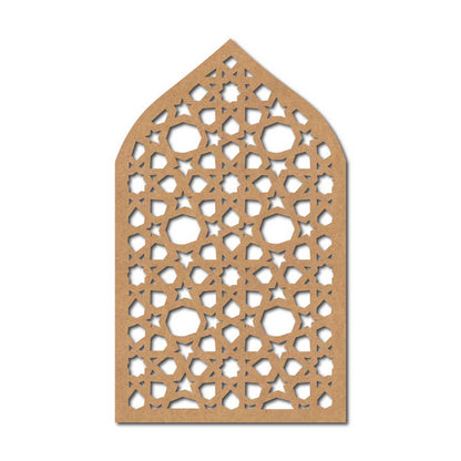 Jharokha Jali Cutout MDF Design 1