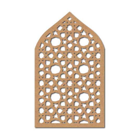 Jharokha Jali Cutout MDF Design 1