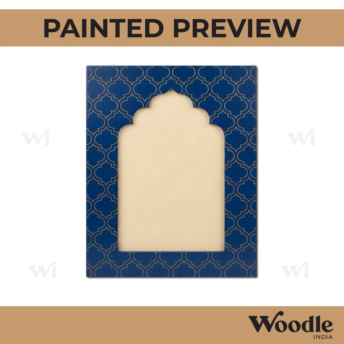 Jharokha Jali Pre Marked MDF Design 1