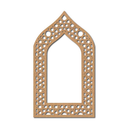 Jharokha Jali Window Cutout MDF Design 2