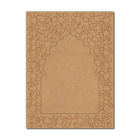 Jharokha Lotus Pre Marked MDF Design 1