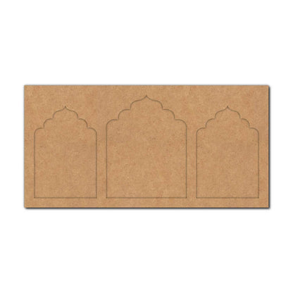 Jharokha Multiple Windows MDF Design 1