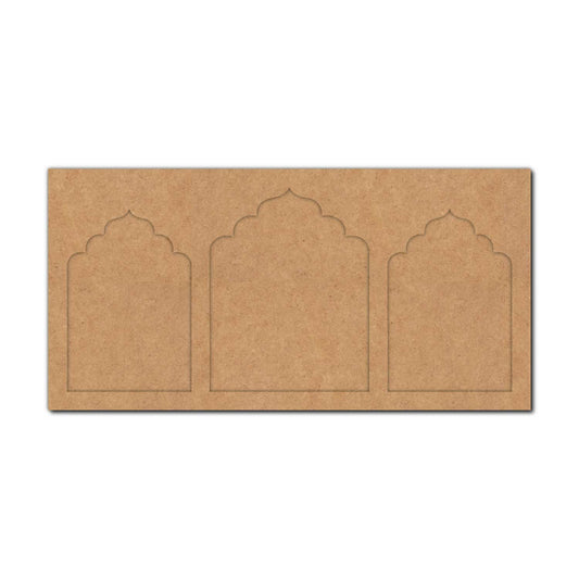Jharokha Multiple Windows MDF Design 1