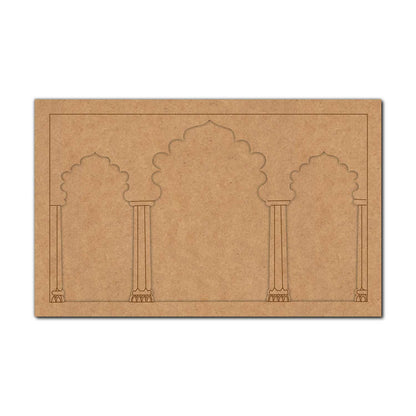 Jharokha Pre Marked MDF Design 1