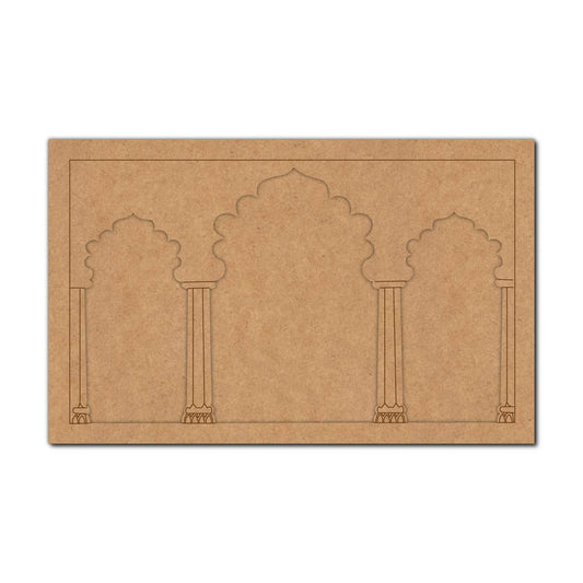 Jharokha Pre Marked MDF Design 1