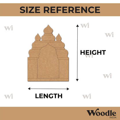 Jharokha Pre Marked MDF Design 3