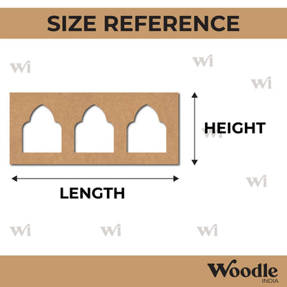 Jharokha Window Cutout MDF Design 1