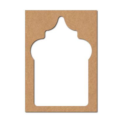 Jharokha Window Cutout MDF Design 11