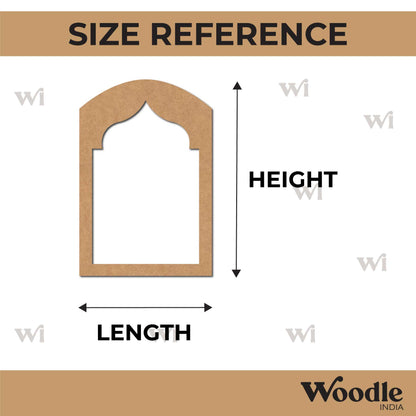 Jharokha Window Cutout MDF Design 12