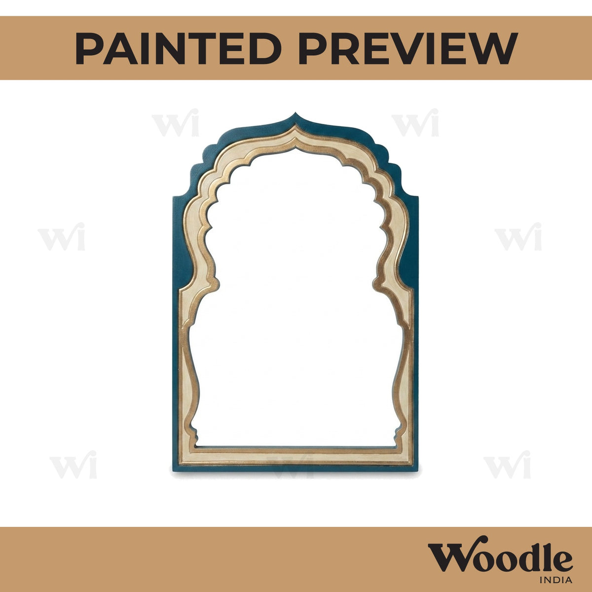 Jharokha Window Cutout MDF Design 13