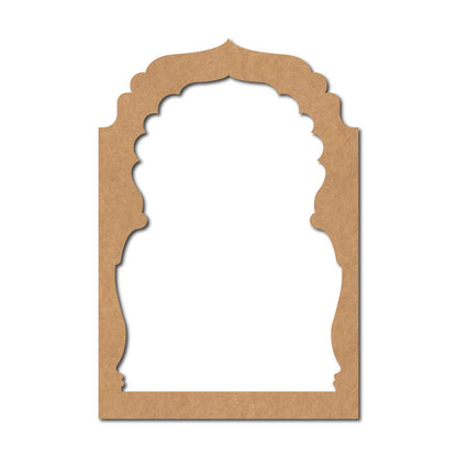 Jharokha Window Cutout MDF Design 13
