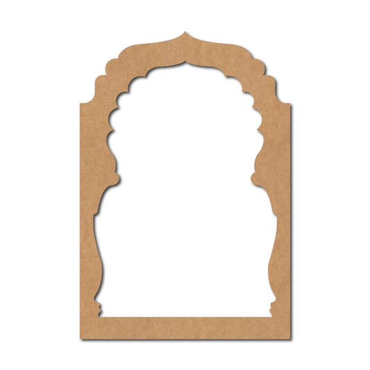 Jharokha Window Cutout MDF Design 13