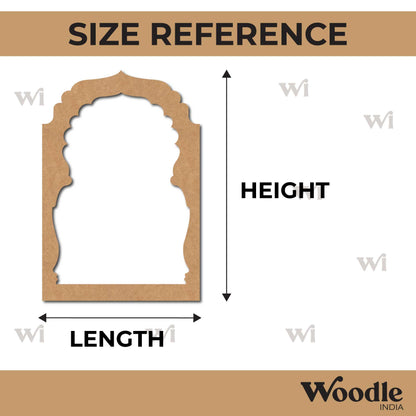 Jharokha Window Cutout MDF Design 13