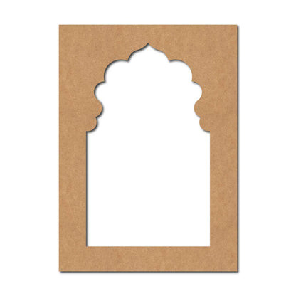 Jharokha Window Cutout MDF Design 14