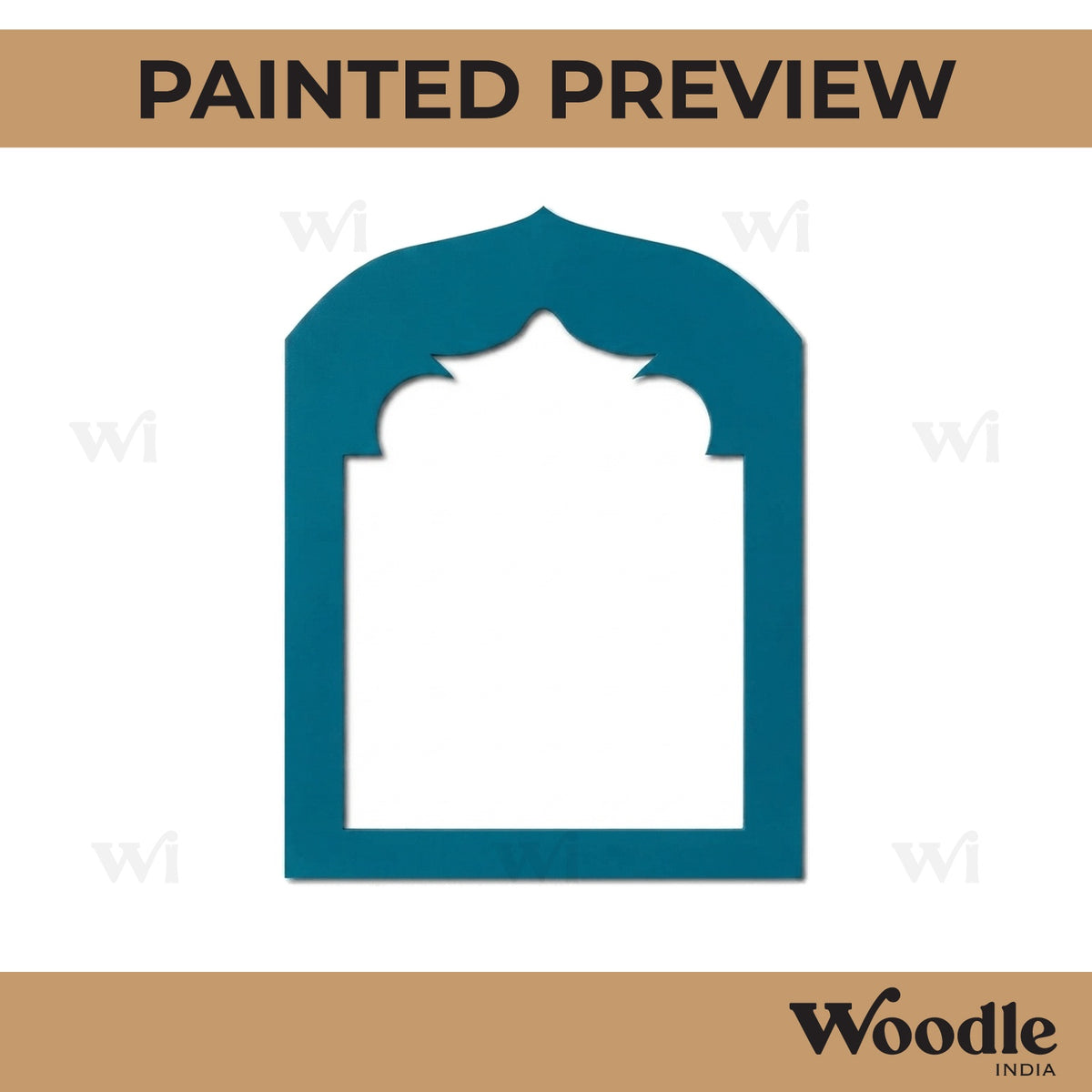 Jharokha Window Cutout MDF Design 15
