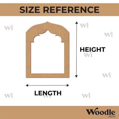 Jharokha Window Cutout MDF Design 15
