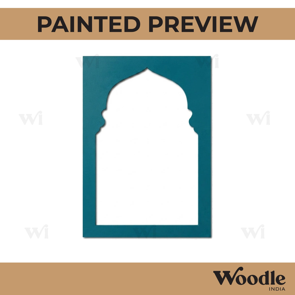 Jharokha Window Cutout MDF Design 16