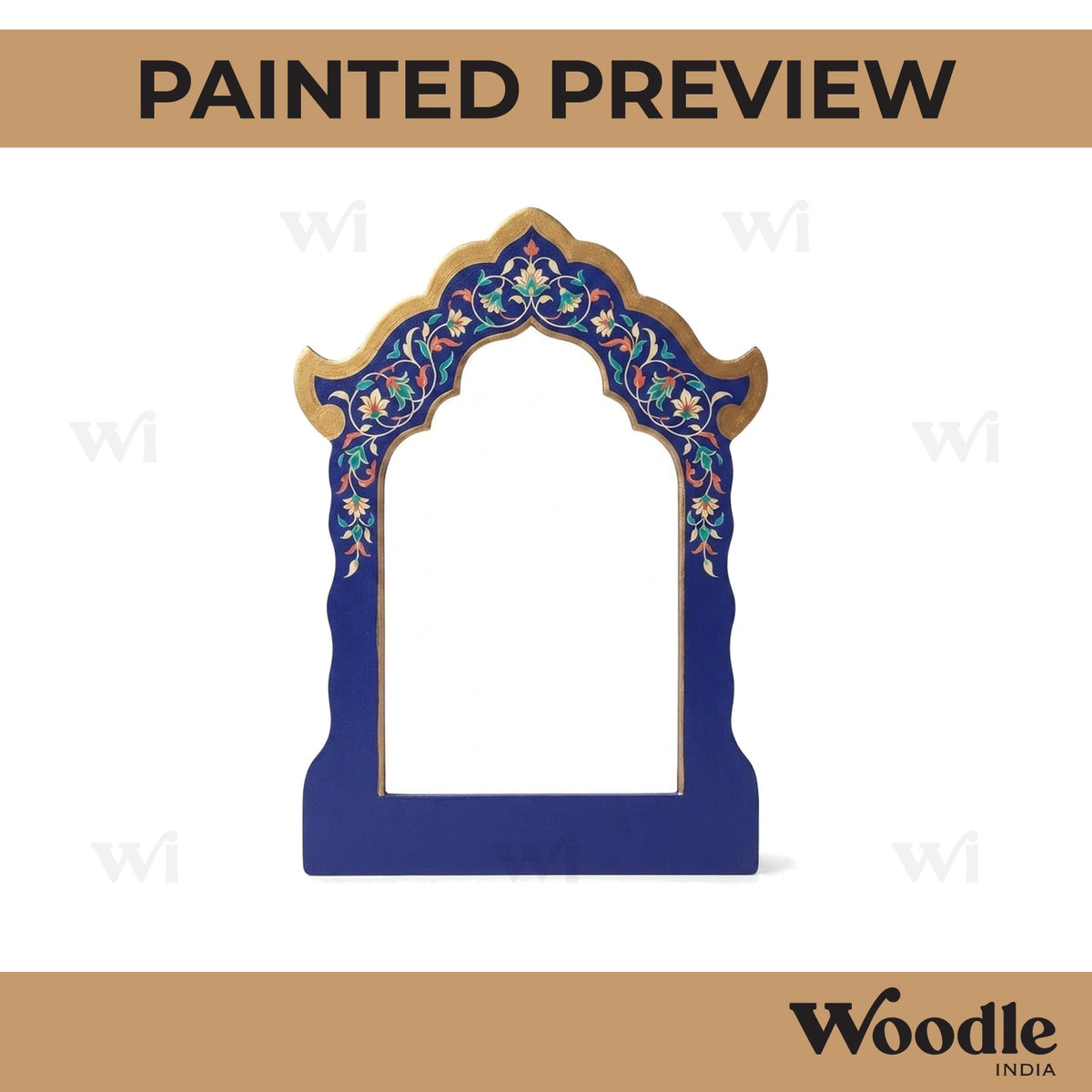 Jharokha Window Cutout MDF Design 17