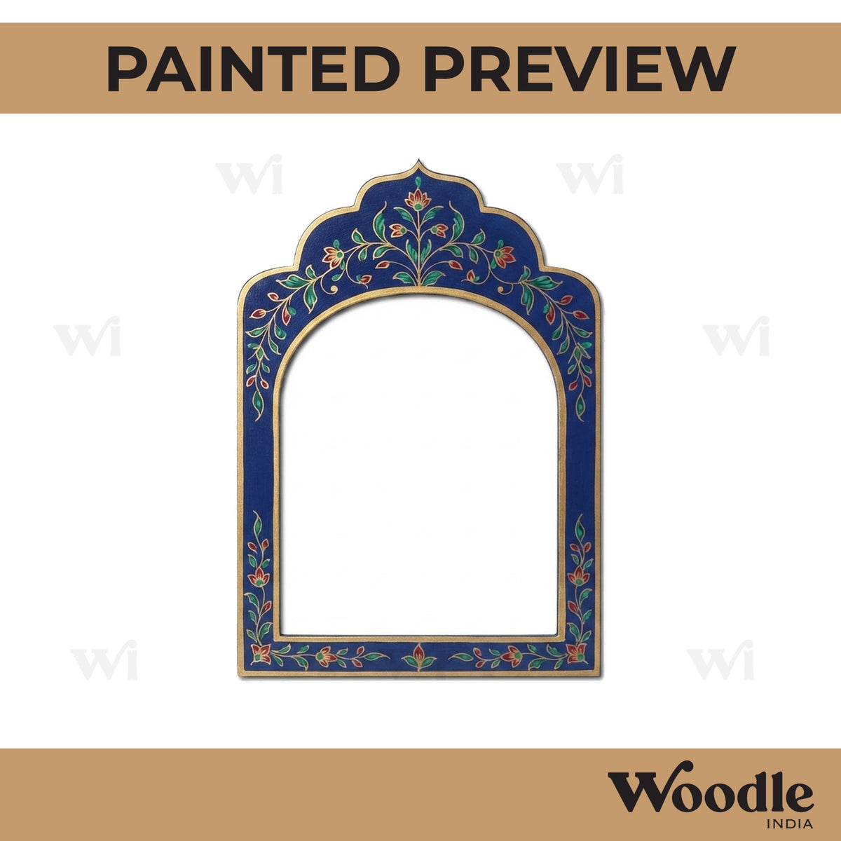Jharokha Window Cutout MDF Design 18