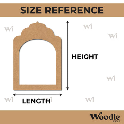 Jharokha Window Cutout MDF Design 18