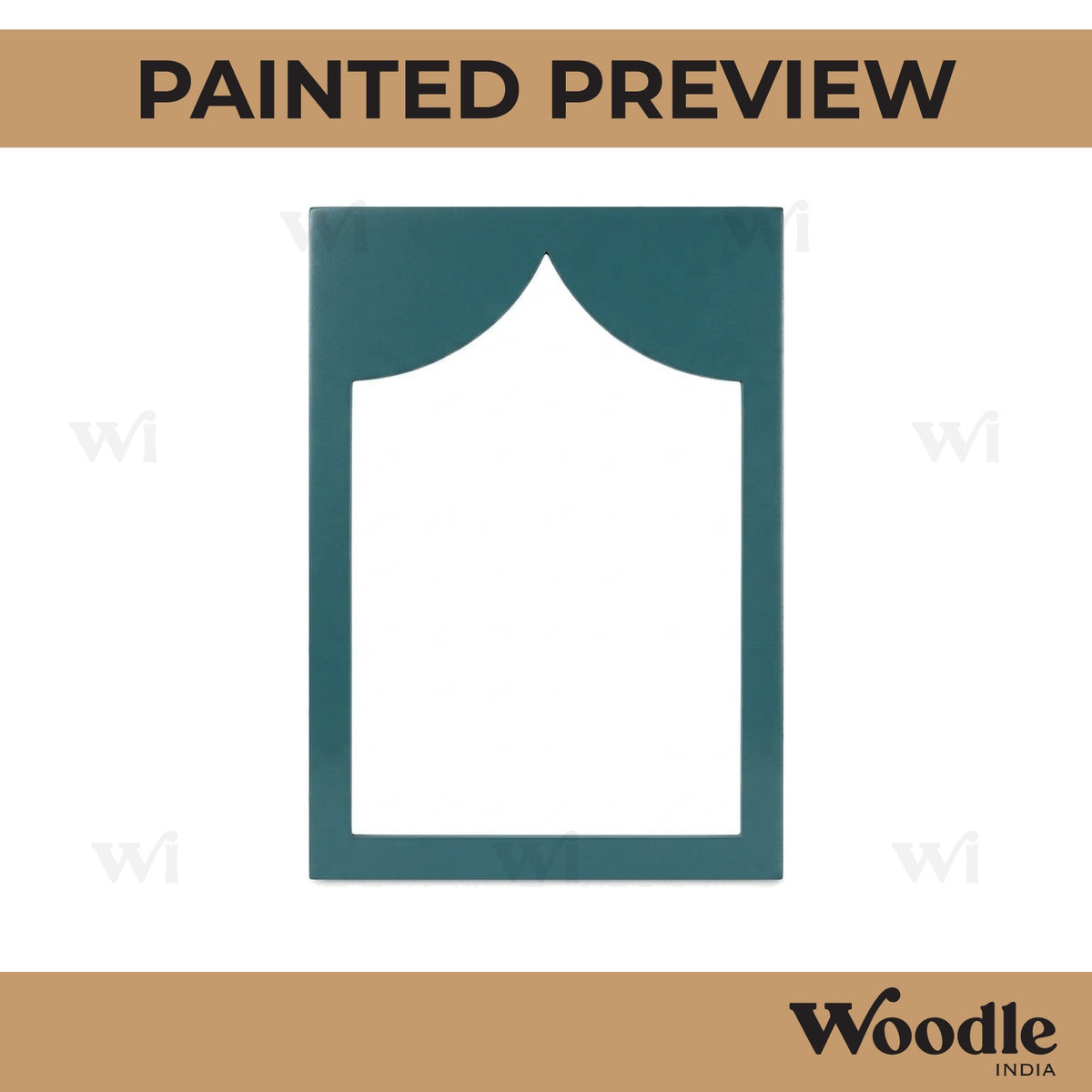 Jharokha Window Cutout MDF Design 19
